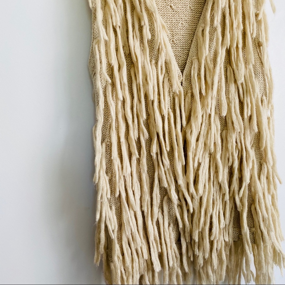 Anthropologie McGuinn Lupita Fringed Vest - Picture 4 of 8
